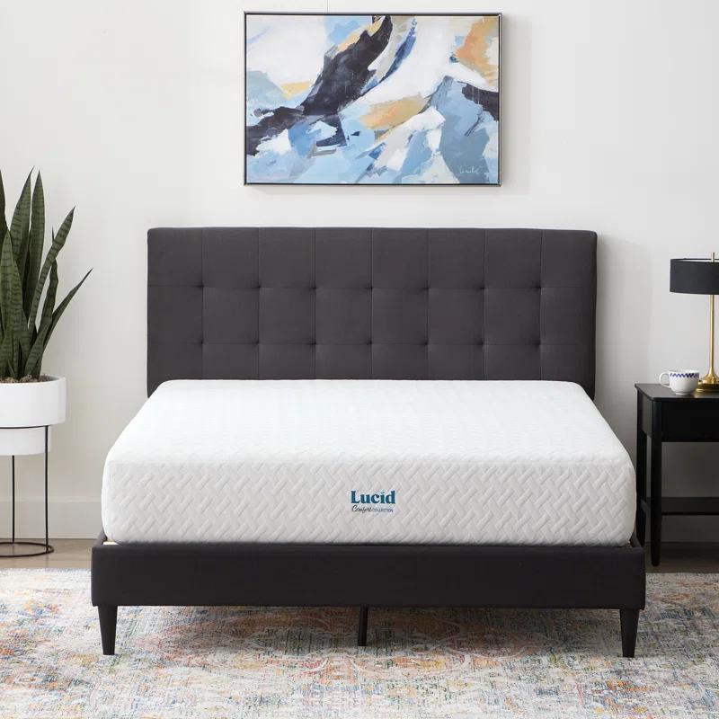 Lucid LUCID Firm Cooling Gel infused Memory Foam Mattresses