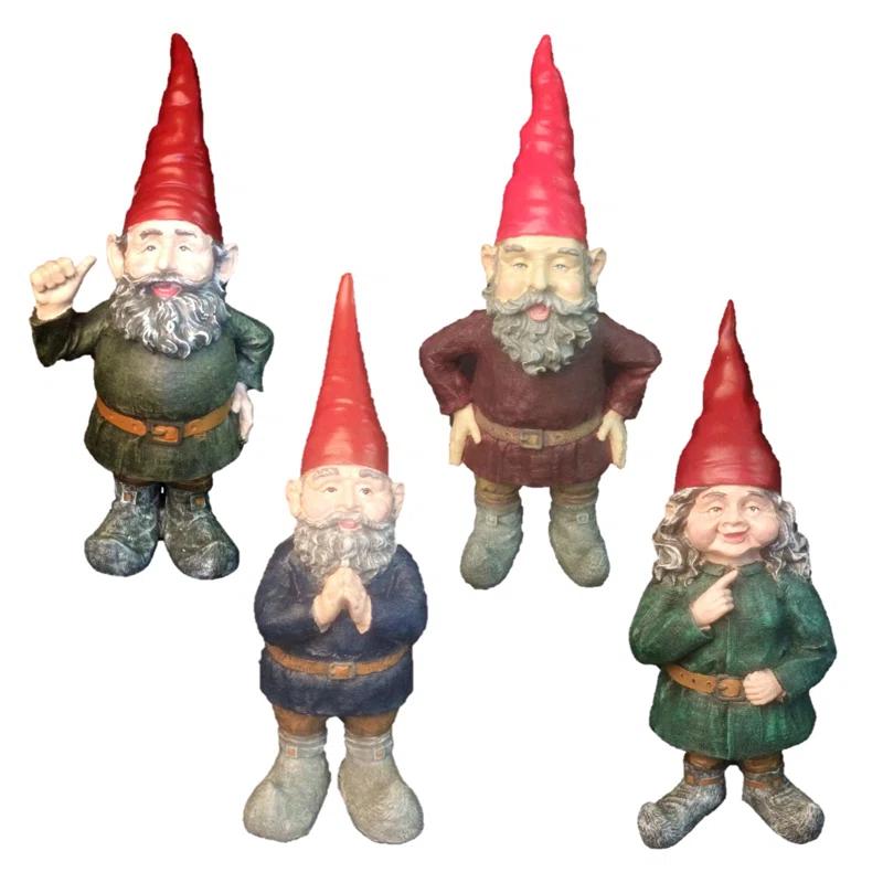 HomeStyles Old World Gnomes Zelda the Female Gnome Garden Statue
