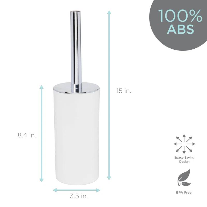 Bath Bliss Bath Bliss Plastic Toilet Brush And Holder