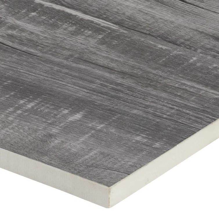 Ackland Bermont 8 in. x 40 in. Matte Ceramic Wood Look Floor and Wall Tile