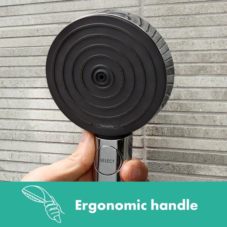 hansgrohe Pulsify S Handshower 105 3-Jet, 2.5 GPM