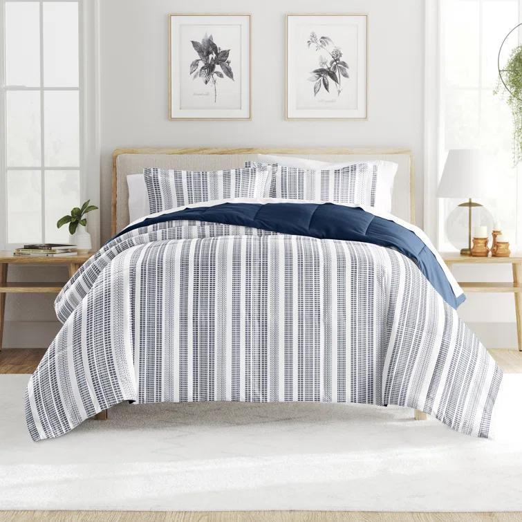 Becky Cameron Down Alternative Farmhouse Dreams Reversible Comforter Set
