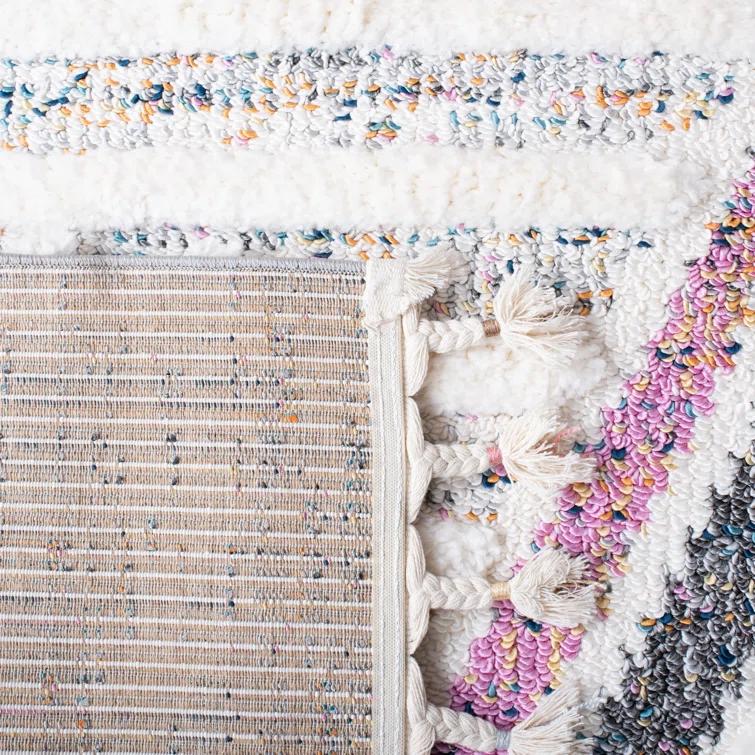 Dakota Fields Moroccan Fringe Shag Performance Moroccan Rug