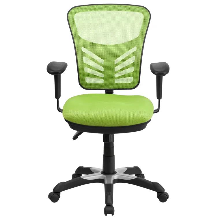 Flash Furniture Siyer Mid-Back Mesh Ergonomic Office Chair with Adjustable Arms