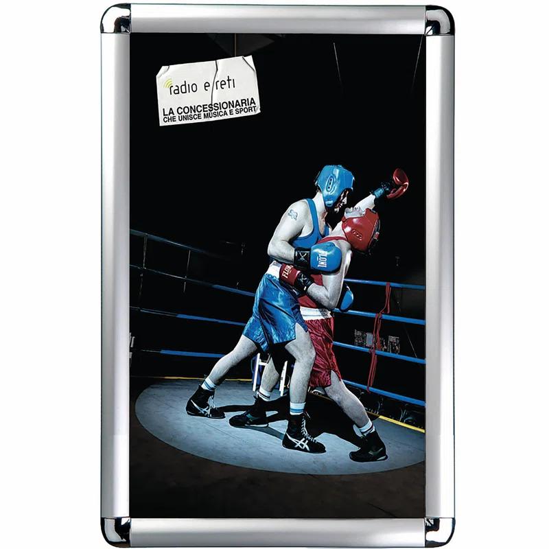 MT Displays Metal Beveled Picture Frame