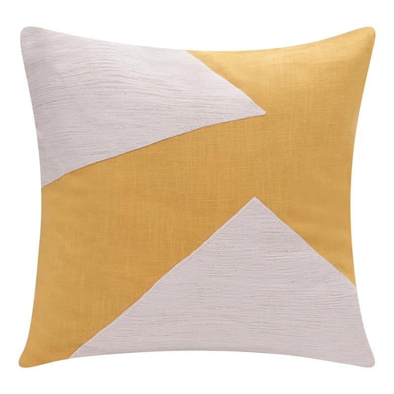 Auburn Geometric Cotton Throw Pillow