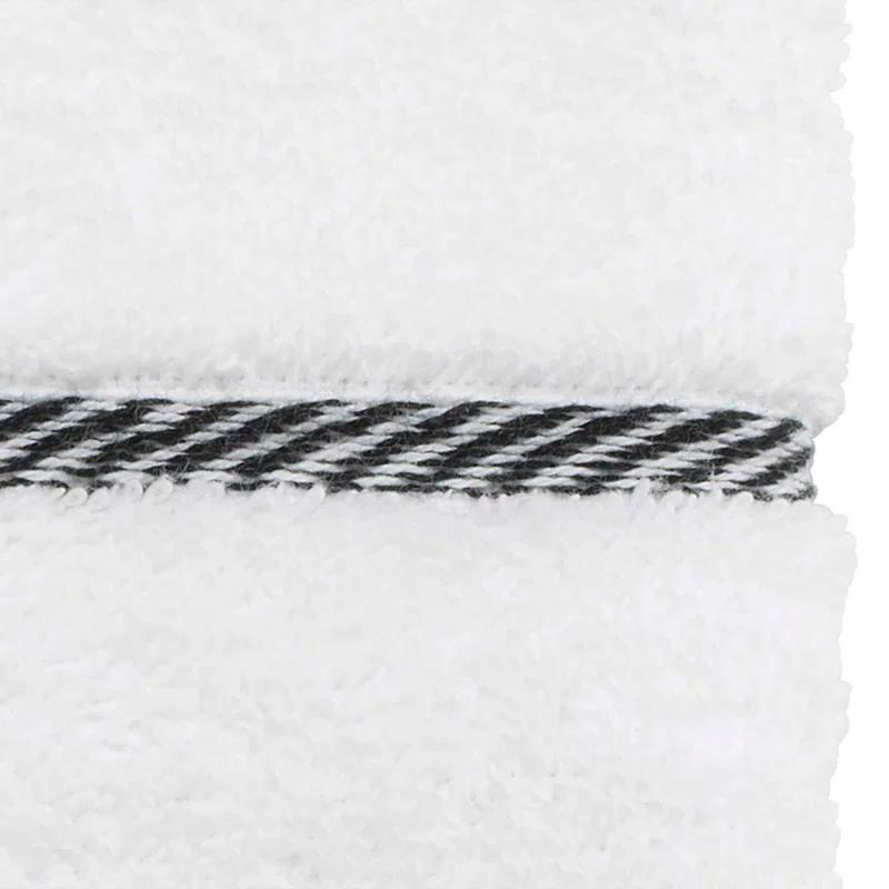 Nicole Miller Home Nicole Miller Sydney Cotton Honeycomb / Waffle Bath Towels