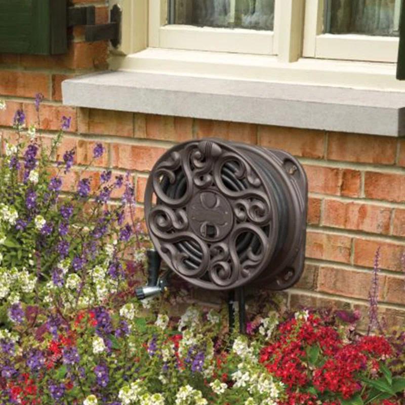 Suncast Plastic Wall Hose Reel (Set of 4)