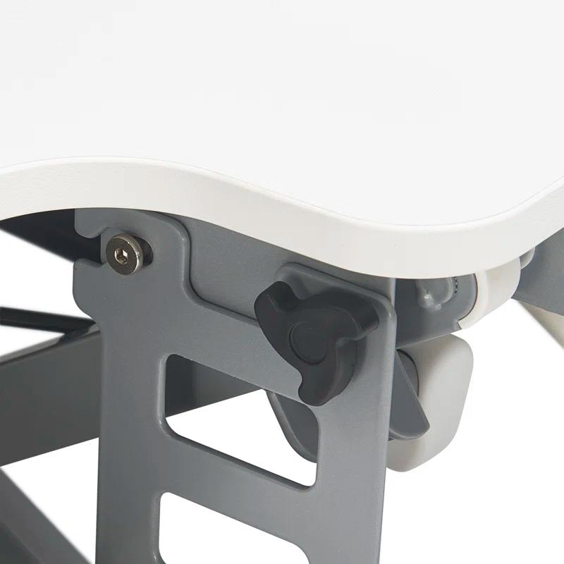 True Seating True Seating Ergo Height Adjustable Small Standing Desk Converter