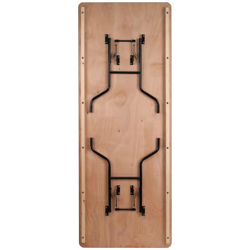 Flash Furniture Marcott Rectangular Wood Folding Event Table by Flash Furniture