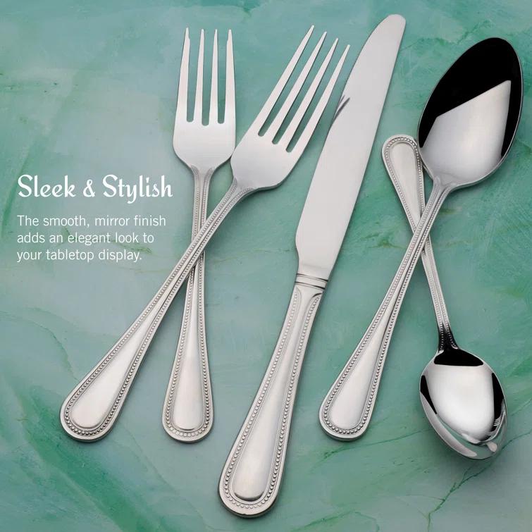 Wallace Continental Bead 20-Pc Flatware Set, Service For 4