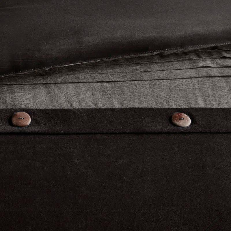 Madison Park Boone 7 Piece Faux Suede Comforter Set