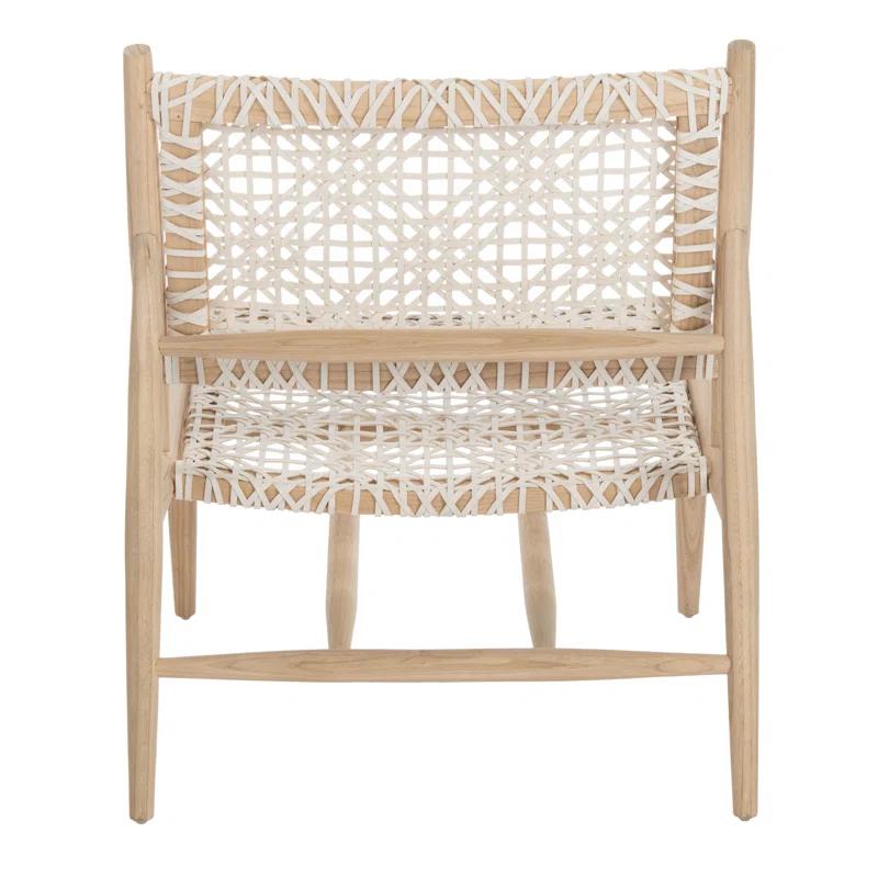 Kazbah Genuine Leather Side Chair