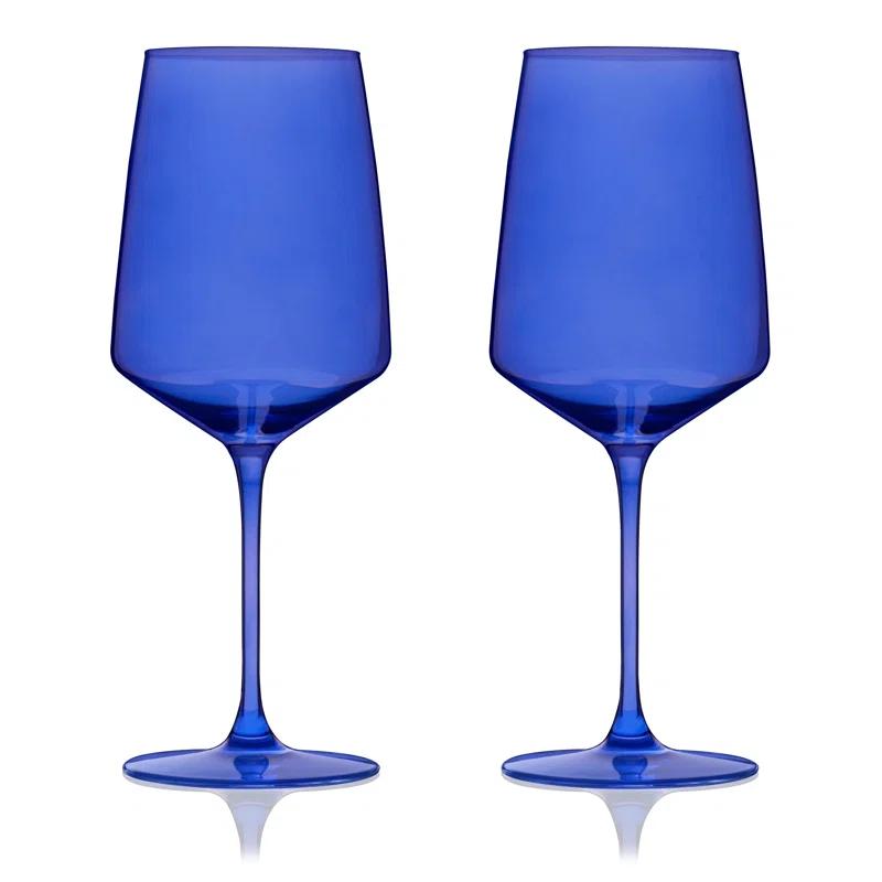 Reserve Nouveau Crystal Wine Glasses (Set of 2)