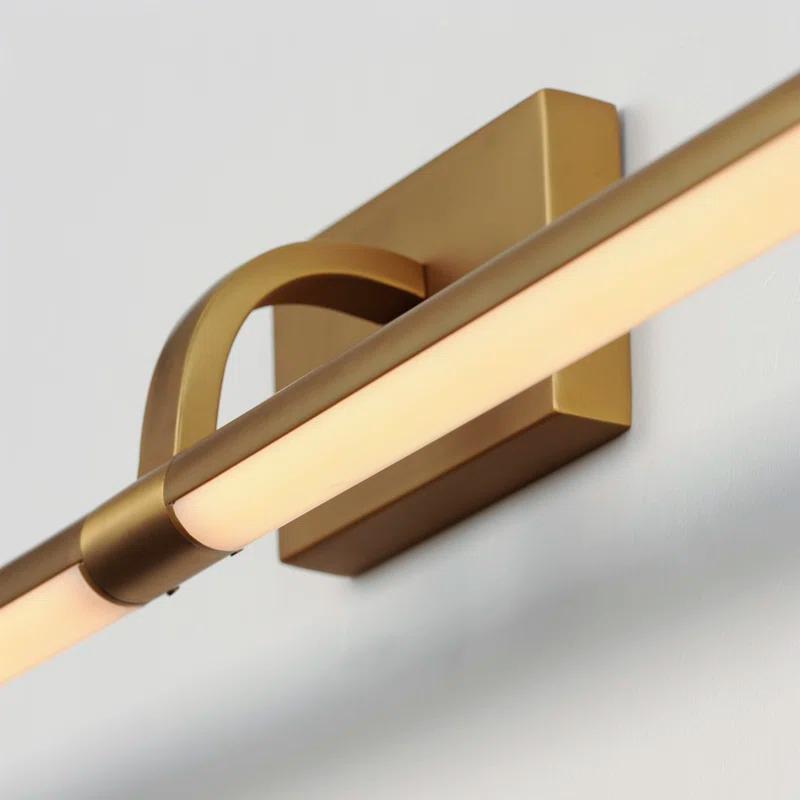Mona Single Light Dimmable LED Armed Sconce