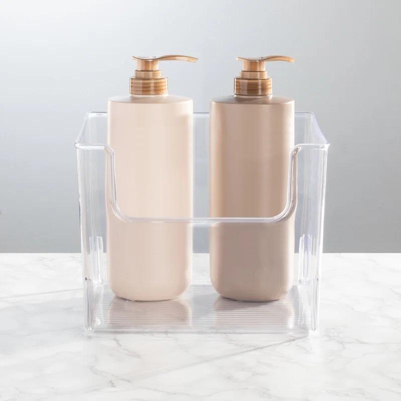 mDesign mDesign Plastic Bathroom Storage Organizer Bin with Open Front