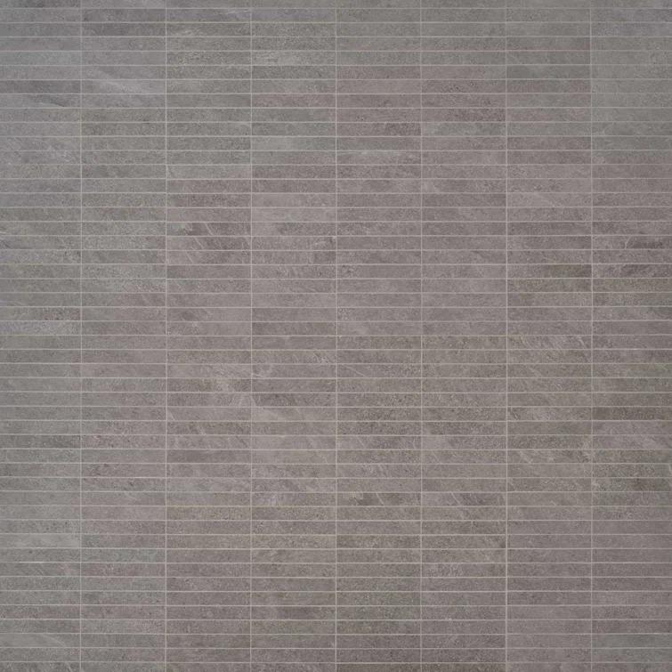 Monolith 11.81 In. X 11.81 In. Stacked Matte Porcelain Mosaic Floor And Wall Tile (0.96 Sq. Ft. / Each)