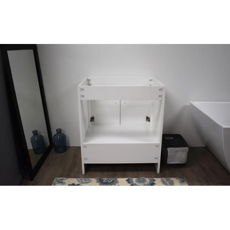Capri 24 in. W x 22 in. D x 34 in. H Single Sink Bath Vanity Cabinet without Top