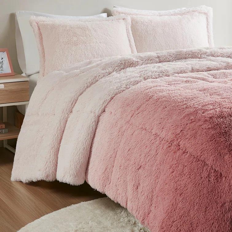 Intelligent Design Brielle Malea Shaggy Faux Fur Comforter Mini Set