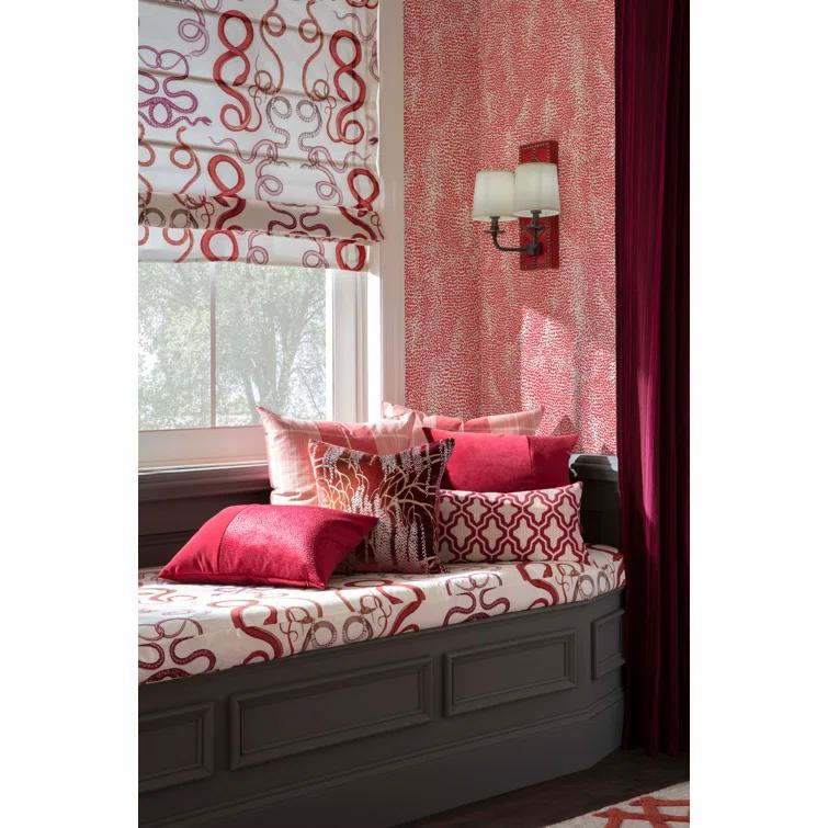 Black Nickel Energy Star Wall Sconce with Fabric Shades