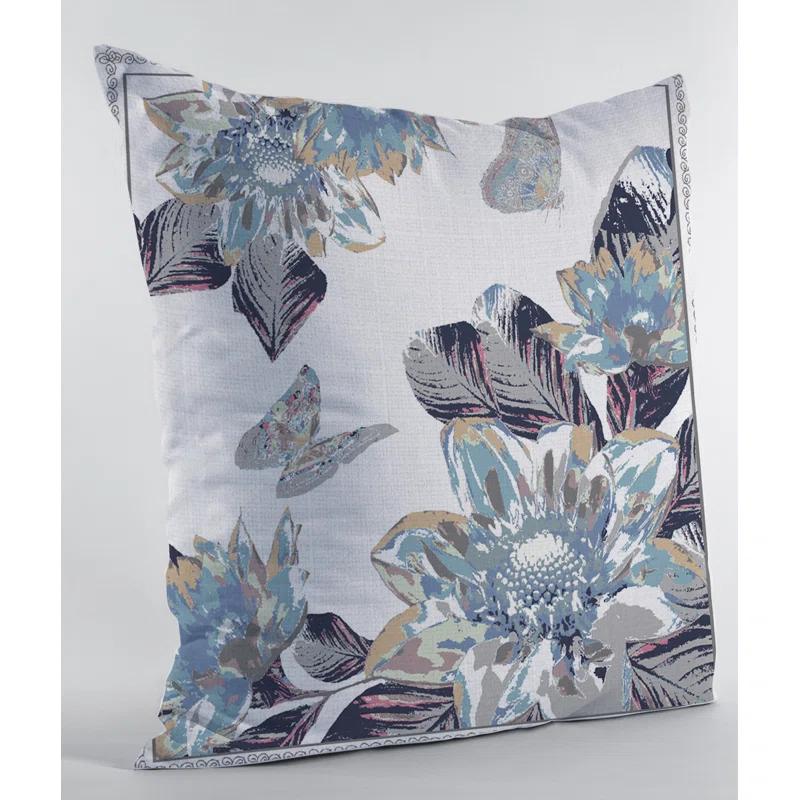 AmritaSen Faux Suede Reversible Throw Pillow