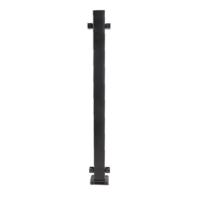 Fe26 39.5 in. H x 2 in. W Steel Railin.g Lin.e Post