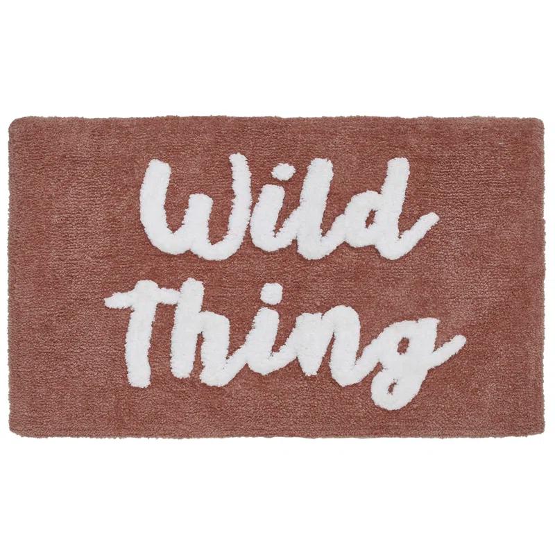 Jade & Oake Wild Thing Tufted Bath Rug, 20" x 32"