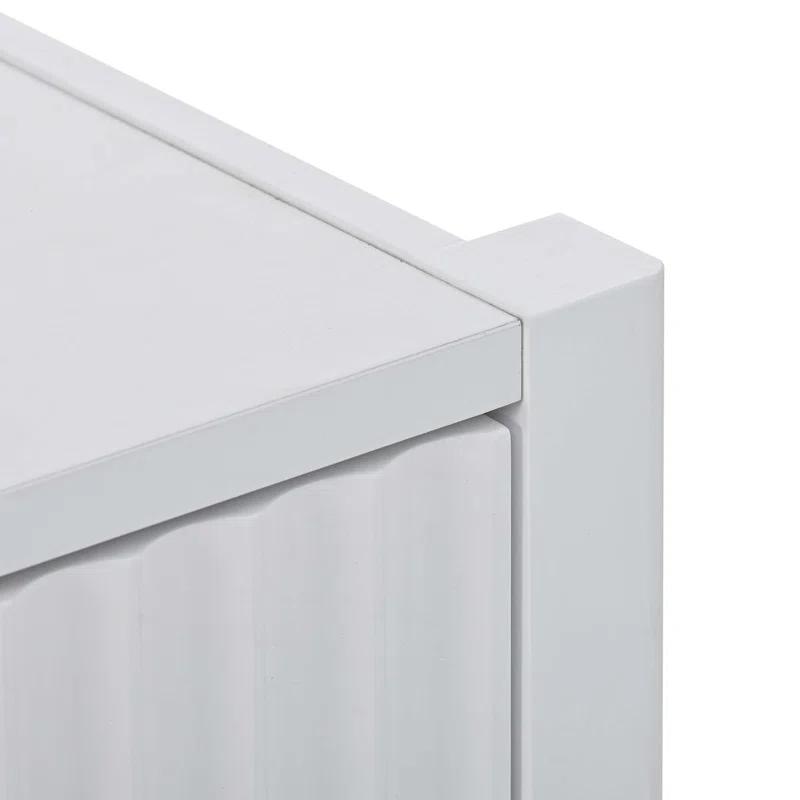 Condola Modern 63.1" Sideboard, Storage Credenza, Buffet Cabinet, Dining Cabinet with Metal Handles