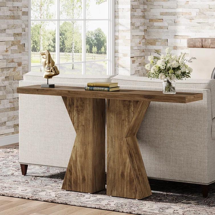 Millwood Pines 55 Inch Console Table
