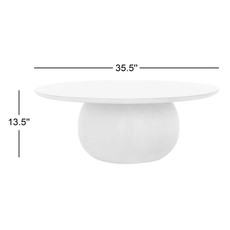 Joss & Main Iver Solid Wood Coffee Table