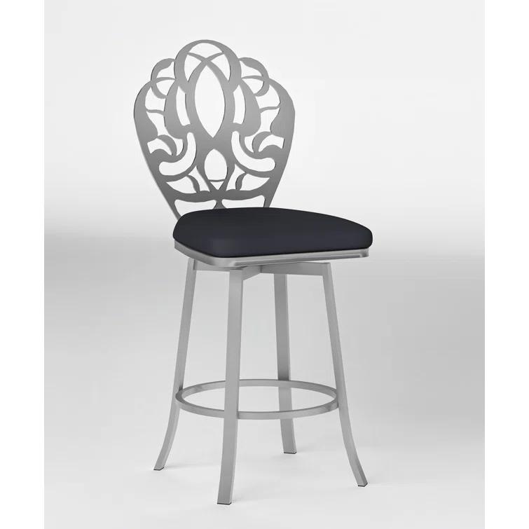 Mercer41 Alfonzo Bar & Counter Swivel Stool