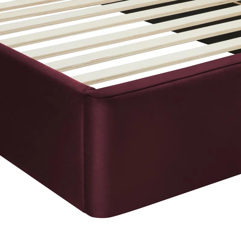 Modway Solana Arched Performance Velvet Platform Bed