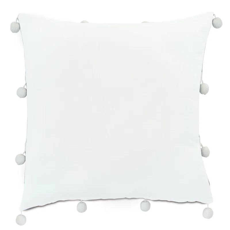 Eastern Accents Castaway Pom-poms Throw Pillow