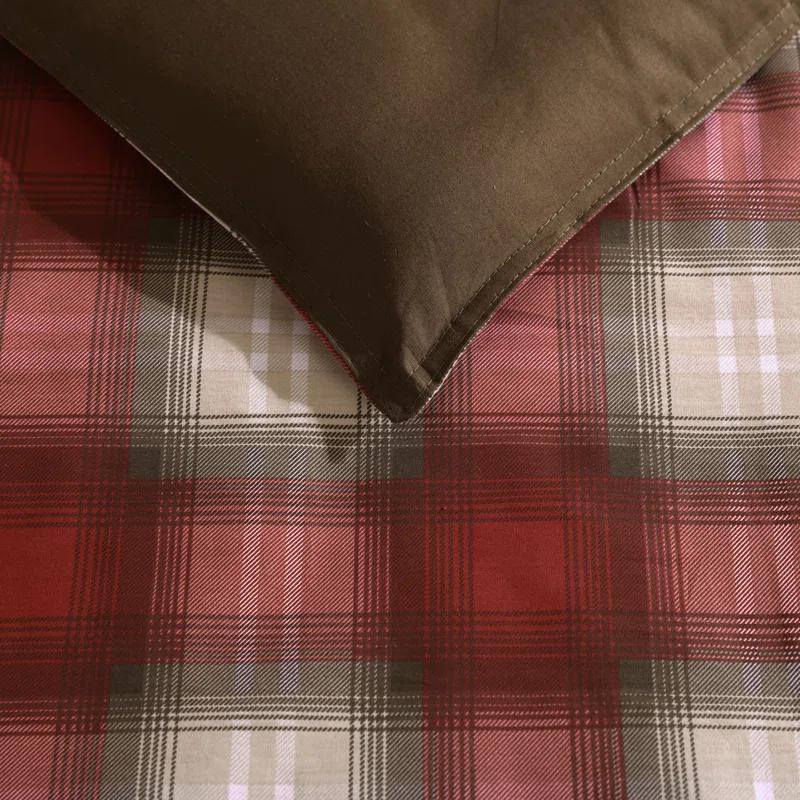 Eddie Bauer Eddie Bauer Navigation Plaid Cotton Reversible Comforter Set