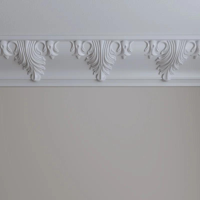 Ekena Millwork SAMPLE - Endurathane Alexandria Crown Moulding, 8 3/4"H x 7"P x 11 1/4"F x 12"L, Factory Primed