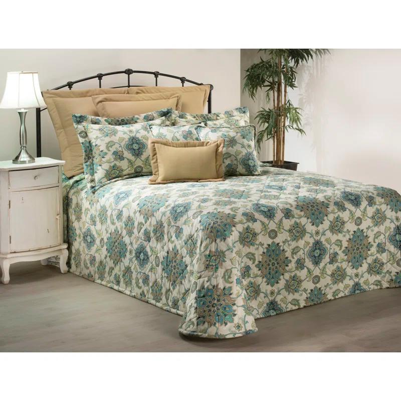 thomasville at home Brooklyn II Cotton Floral Coverlet