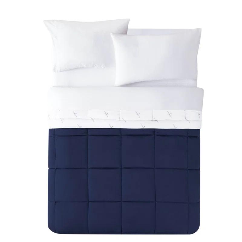 London Fog London Fog Seersucker Dot Comforter