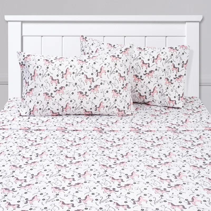 Sweet Home Collection Kids Printed Classic Microfiber Sheets