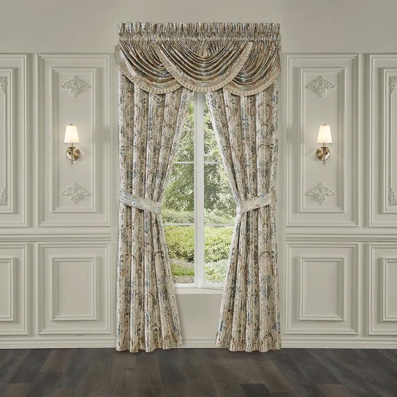 Five Queens Court Jillian Curtain Panel Pair