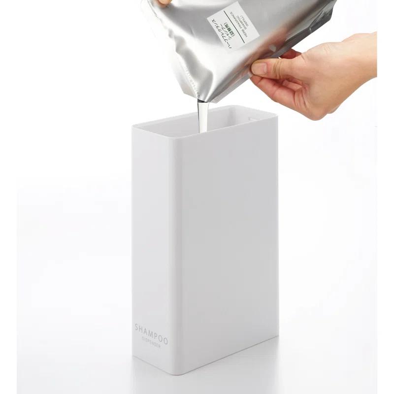 Yamazaki Home Yamazaki Home Dispenser, Contemporary Bottle Pump For Shower, 24 fluid oz., 700 ml