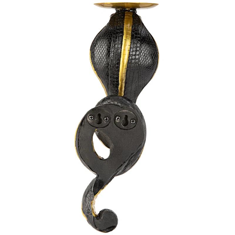Design Toscano Renenutet Egyptian Cobra Goddess Wall Sconce (Set of 2)