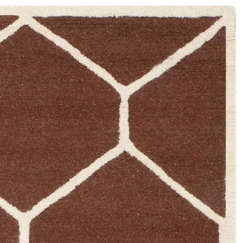 Safavieh Cambridge Hand Tufted Wool Geometric Rug
