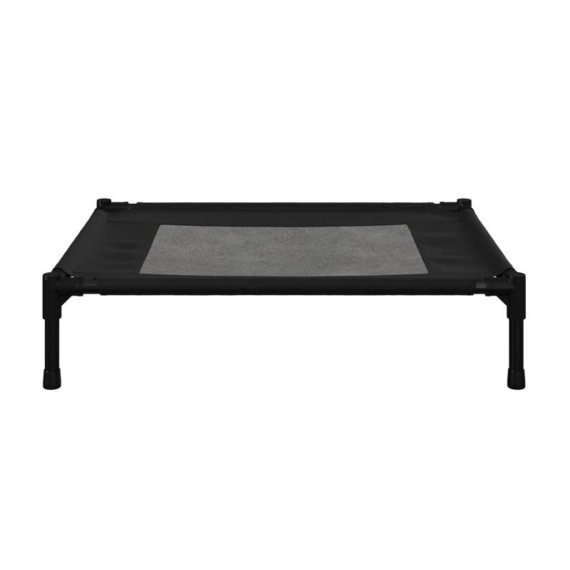 Petmaker PETMAKER 24.5x18.5-Inch Elevated Dog Bed, Black