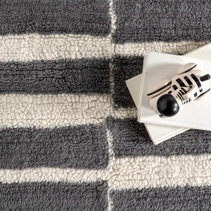 Arvin Olano x Rugs USA Vlad Machine Washable Wool Area Rug