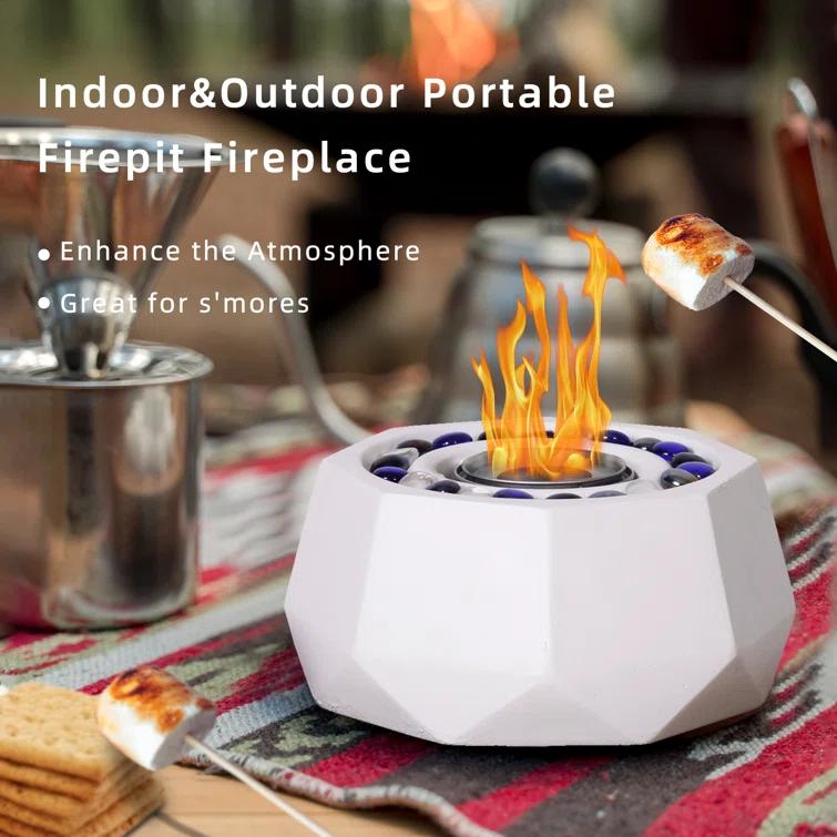 Afterglow Indoor and Outdoor Tabletop Fire Bowl