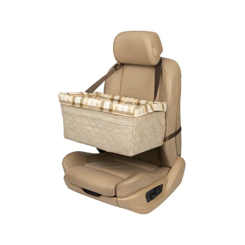 PetSafe® Happy Ride Quilted Booster Seat 25 lb Tan