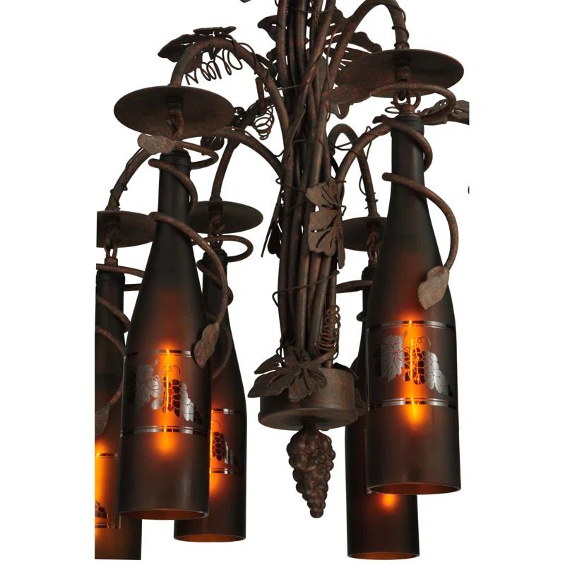Meyda Lighting Rustic Lodge 6 - Light Classic / Traditional Chandelier