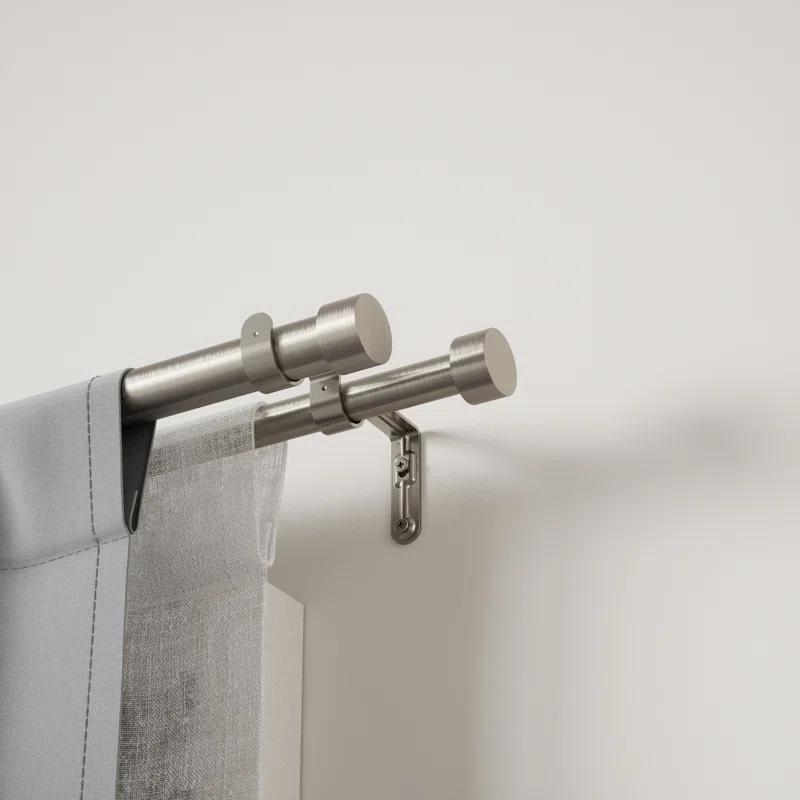 Cappa Drapery Solutions Double Curtain Rod