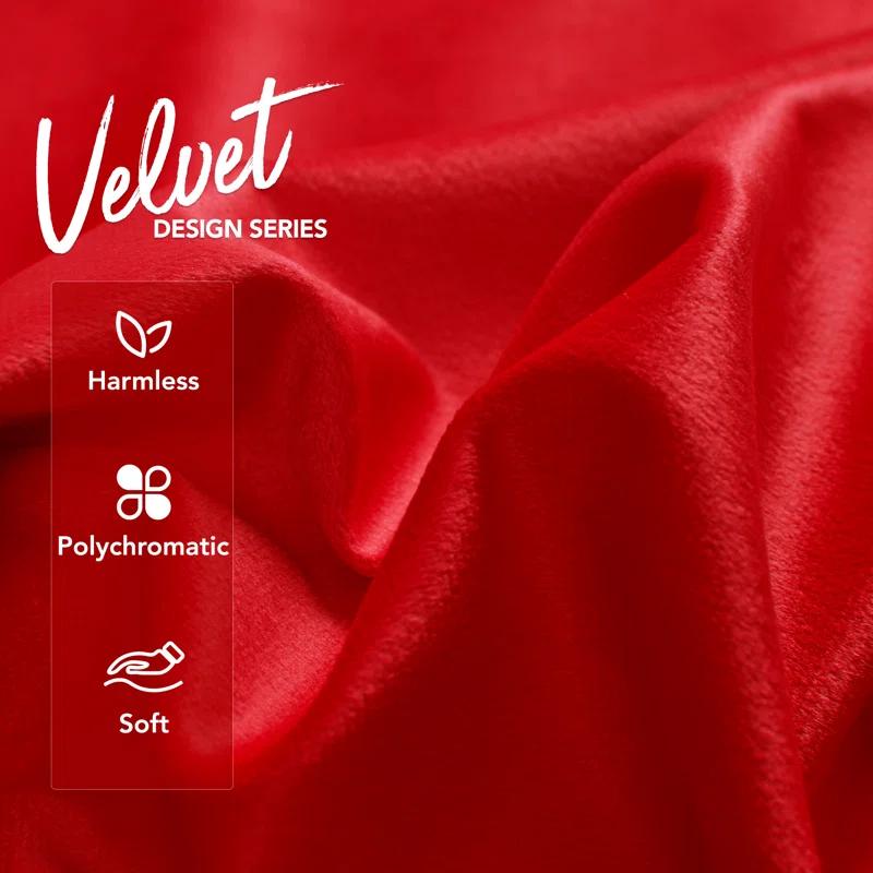 Deconovo Square Velvet Pillow Cover & Reviews | Wayfair