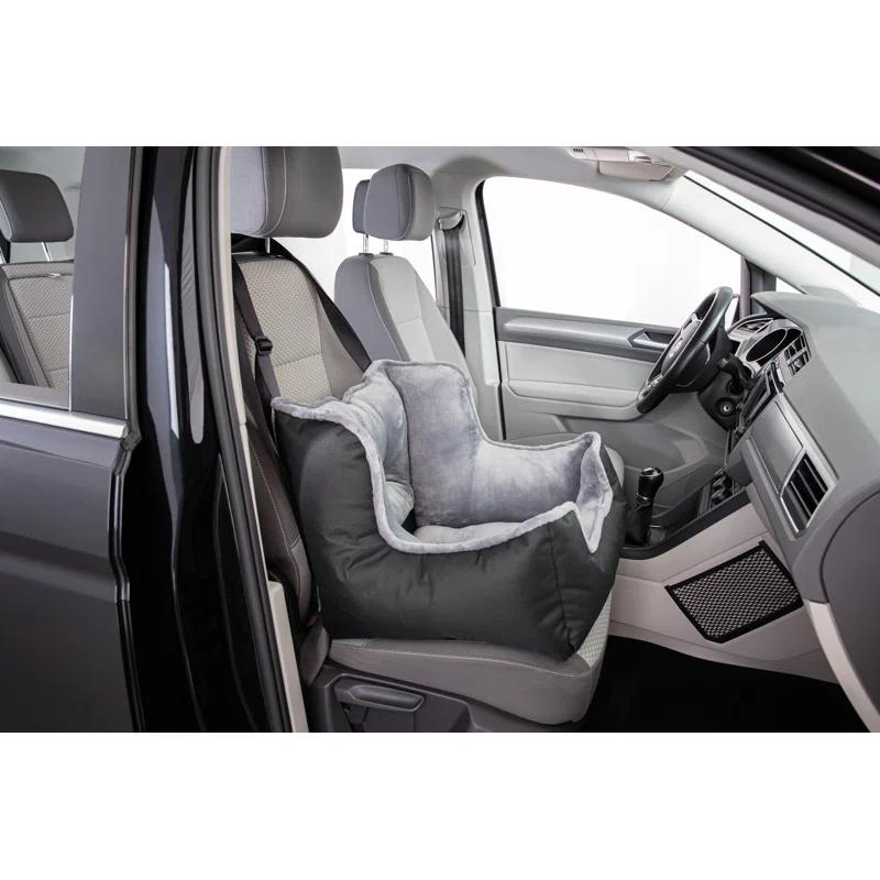 TRIXIE TRIXIE Convertible Deluxe Dog Car Seat for Small Dogs, Dog Booster Seat, Travel Pet Bed